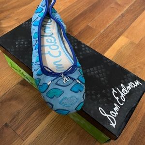 Sam Edelman Suede Ballerina Flats